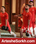 ریکاوری پرسپولیسی‌ها بعد از بازی تدارکاتی